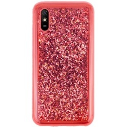 Чохол Sparkle glitter для Xiaomi Redmi 9A Crimson