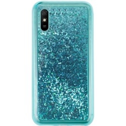 Чехол Sparkle glitter для Xiaomi Redmi 9A Green