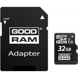 Карта памяти Goodram microSDHC 32GB Class 10 UHS I + ad