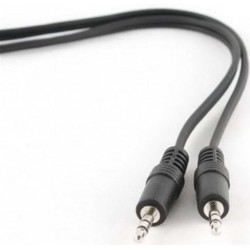 Аудіо-кабель 3.5mm-3.5mm 3m Black