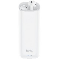 Bluetooth-гарнитура Hoco ES31 Power Bank Case 3000mAh White