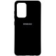 Чехол силиконовый Samsung A52 Black - Фото 1