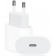 Сетевое зарядное устройство Apple Power Adapter 20W USB-C White (MHJE3ZM/A) - Фото 1