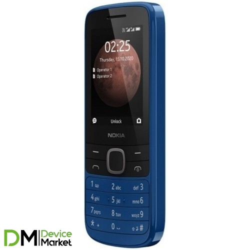 Телефон Nokia 225 4G DS Blue
