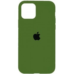Silicone Case для iPhone 12/12 Pro Army Green