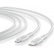 USB кабель Usams Type-C to Lightning U43 White