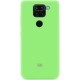 Silicone Case Xiaomi Redmi Note 9 Green