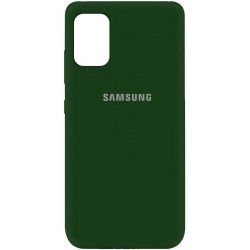 Silicone Case Samsung A51 Dark Green