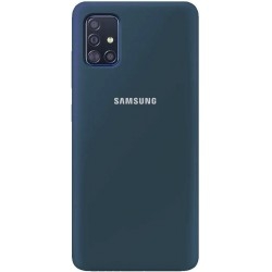Silicone Case Samsung A51 Cosmos Blue