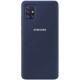 Silicone Case Samsung A51 Navy Blue - Фото 1