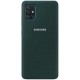 Silicone Case Samsung A51 Pine Green
