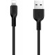 Кабель Hoco X13 Easy USB to Lightning 1m Black - Фото 1