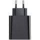 Сетевое зарядное устройство Baseus Speed Dual QC3.0 Quick charger U+U 30W EU Black - Фото 3