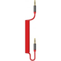 Аудио-кабель Usams US-SJ256 Spring 1.2m Red