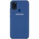 Silicone Case Samsung A21S Navy Blue - Фото 1