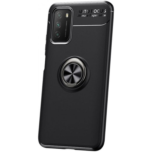 DM Чохол Deen Color Ring для Poco M3 Black