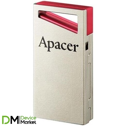 Флеш память APACER AH112 64GB Red (AP64GAH112R-1)