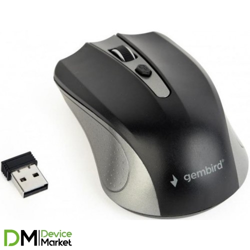 Мышка Gembird Wireless Grey/Black (MUSW-4B-04-GB)