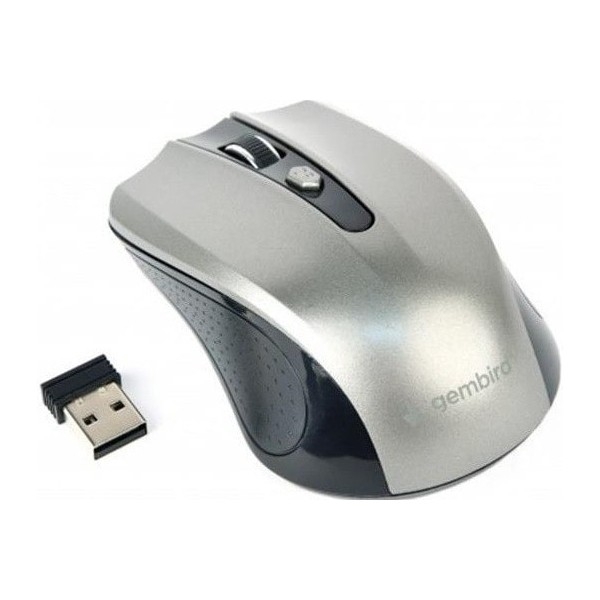 Мишка Gembird Wireless Black/Grey (MUSW-4B-04-BG)