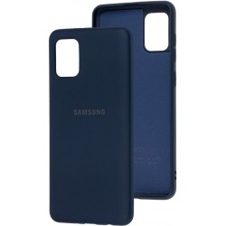 Silicone Case Samsung A31 Dark Blue