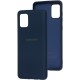 Silicone Case Samsung A31 Dark Blue