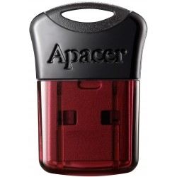 Флеш пам'ять APACER AH157 64GB USB3.2 Black/Red (AP64GAH157R-1)