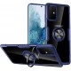 Чехол Deen Crystal Ring Samsung A51 прозрачный/Blue