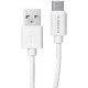USB кабель Florence FL-2110-WT Type-C 1m 2A White