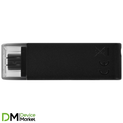 Флеш память Kingston DataTraveler 70 32GB, Type-C, USB 3.2 Black (DT70/32GB)