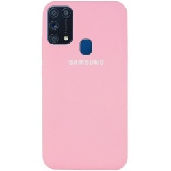 Silicone Case Samsung M31 Peach