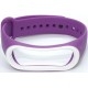 Ремінець для Mi Band 3/4 Violet/White - Фото 2
