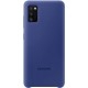 Чехол силиконовый Samsung A41 Blue - Фото 2