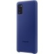 Чехол силиконовый Samsung A41 Blue - Фото 3