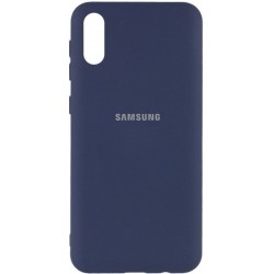 Silicone Case для Samsung A02 A022 Midnight Blue