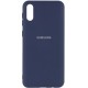 Silicone Case для Samsung A02 A022 Midnight Blue - Фото 1