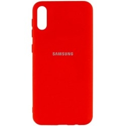 Silicone Case для Samsung A02 A022 Red