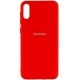 Silicone Case для Samsung A02 A022 Red