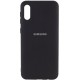 Silicone Case для Samsung A02 A022 Black - Фото 1