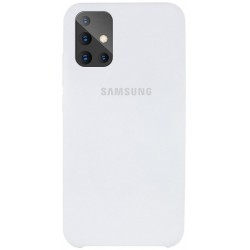 Silicone Case Samsung A71 White
