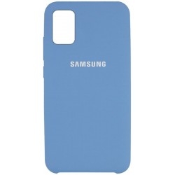Silicone Case Samsung A71 Denim Blue