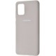 Silicone Case Samsung A71 Grey