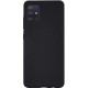 Чехол силиконовый для Samsung A51 Black - Фото 1