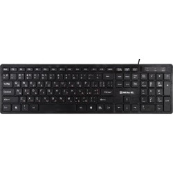Клавіатура REAL-EL Comfort 7080 Black USB
