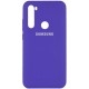 Silicone Case Samsung A21 Purple - Фото 1