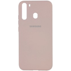 Silicone Case Samsung A21 Pink Sand