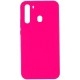 Silicone Case Samsung A21 Pink - Фото 1