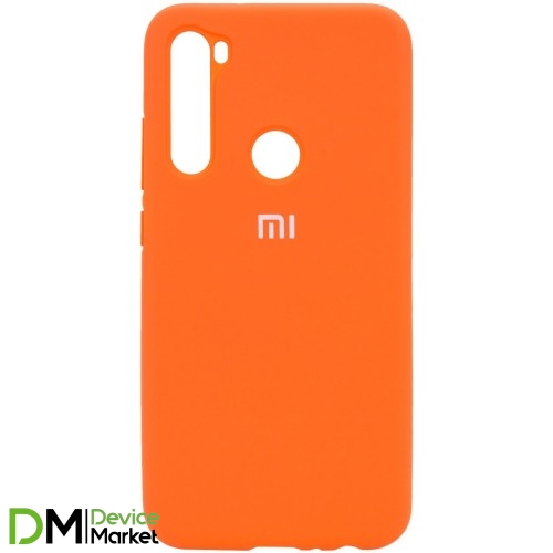 Чохол Silicone Case Xiaomi Redmi Note 8 Orange