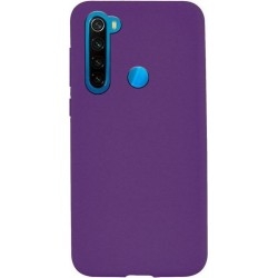 Чехол силиконовый для Xiaomi Redmi Note 8 Purple