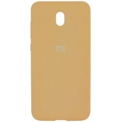 Чохол Silicone Case для Xiaomi Redmi 8A Gold