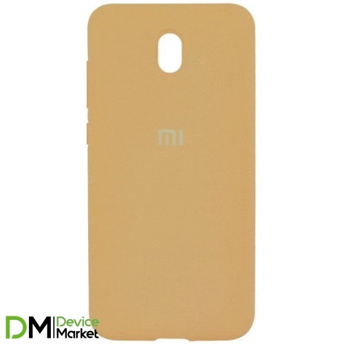 Чехол Silicone Case для Xiaomi Redmi 8A Gold
